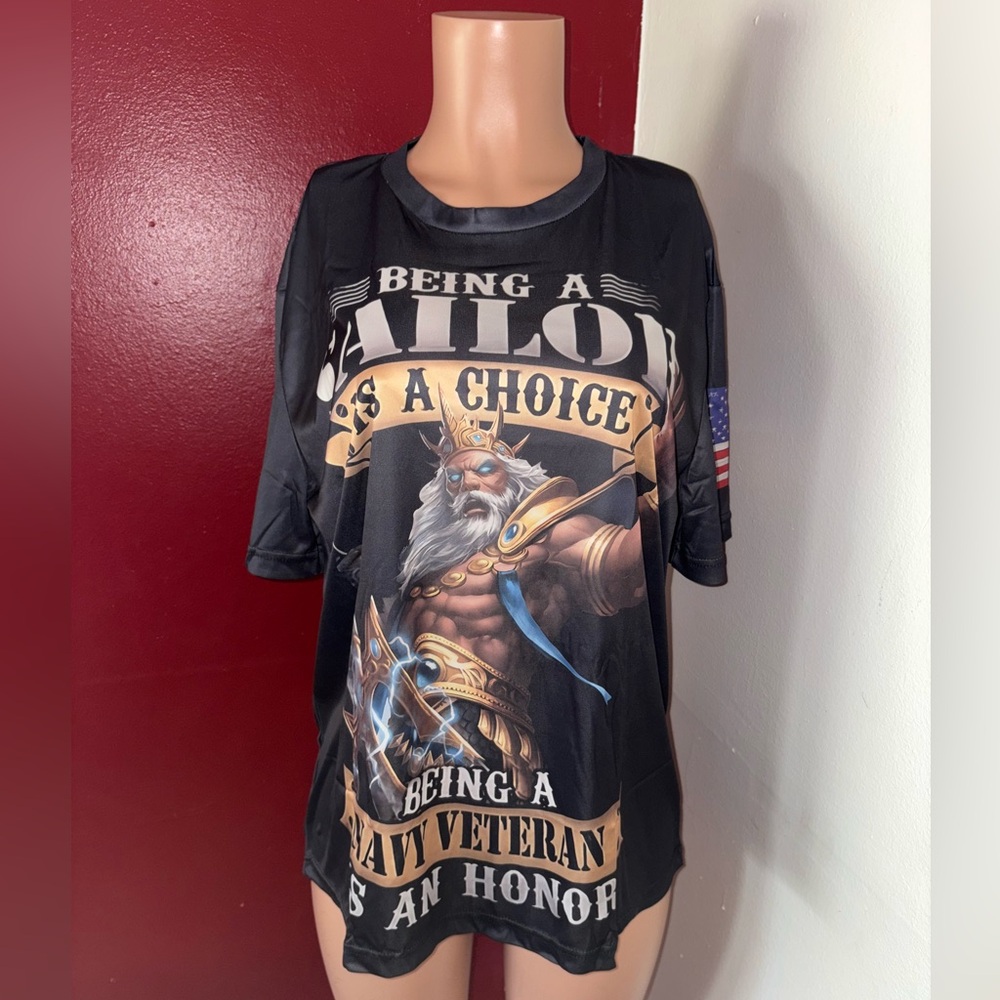 Men’s Sailor/Navy Veteran Tshirt